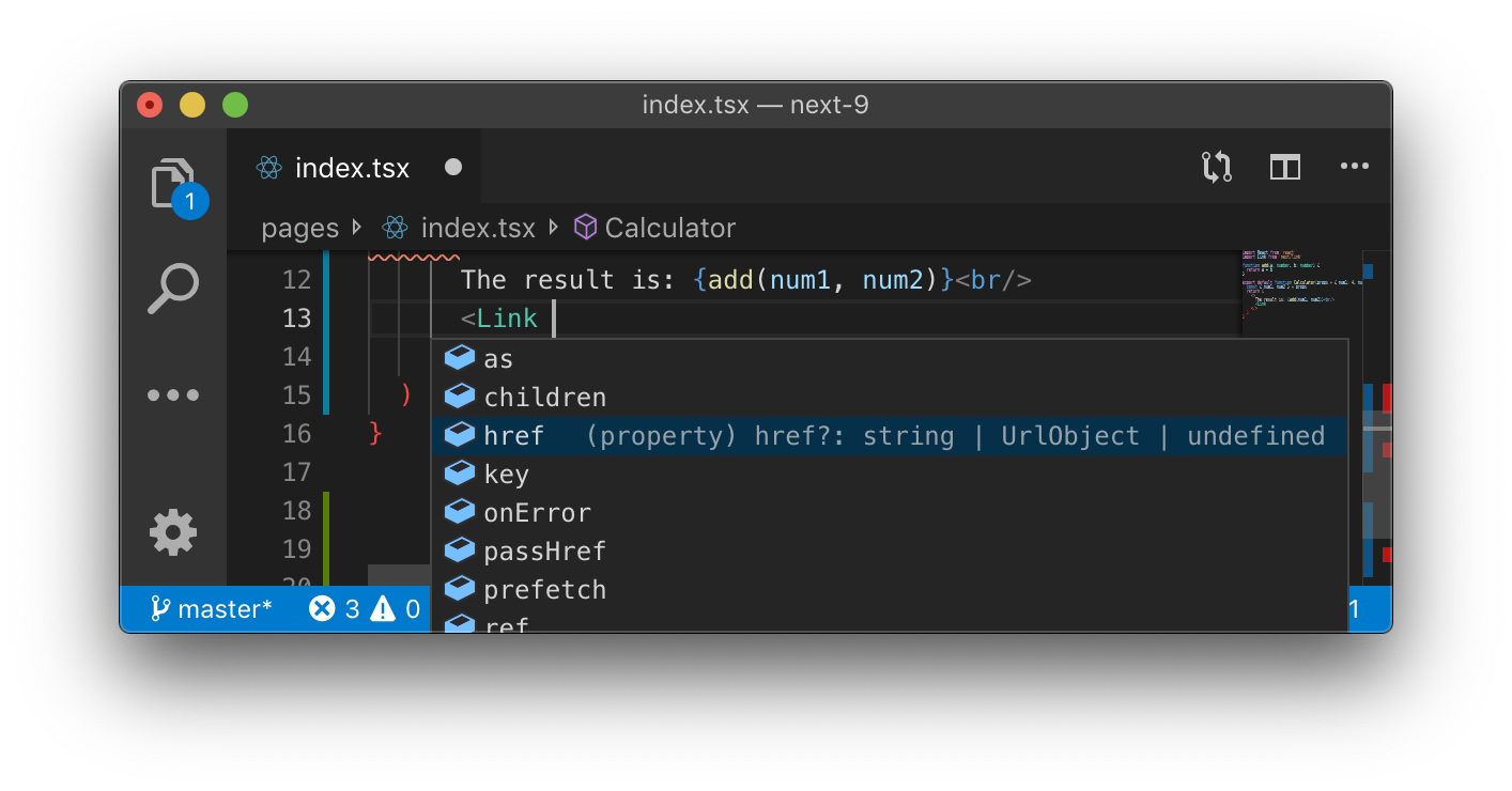 Next.js Core Types